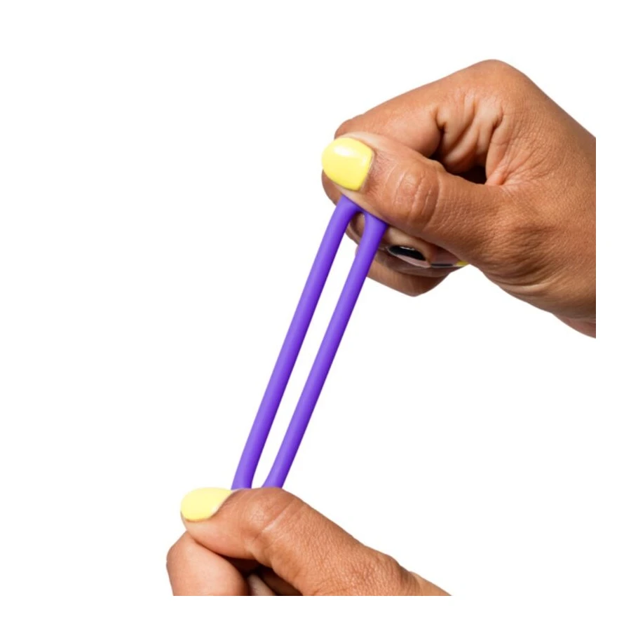 ROMP - REMIX TRIO SET DI 3 ANELLI PER PENE IN SILICONE VIOLA